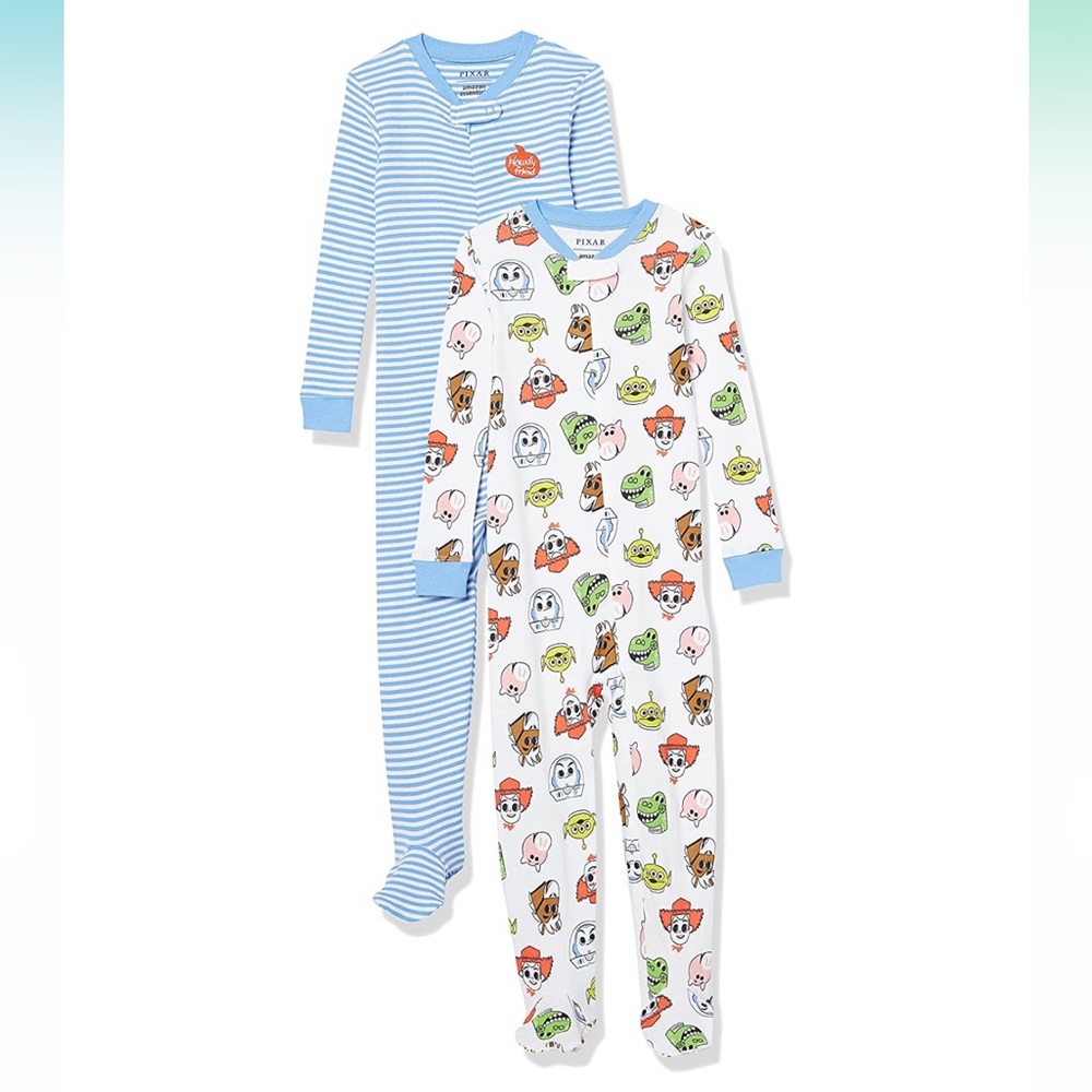 NEW Pixar Toy Story Snug Fit PJs